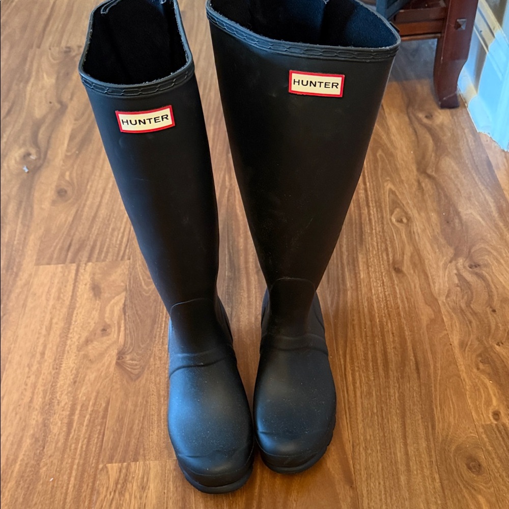 Hunter Classic Black Waterproof Boots